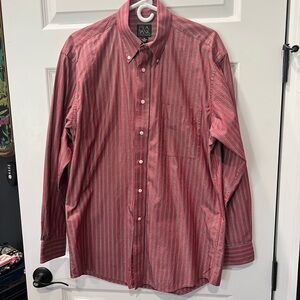 Jos A Banks Long Sleeve Button Down size M